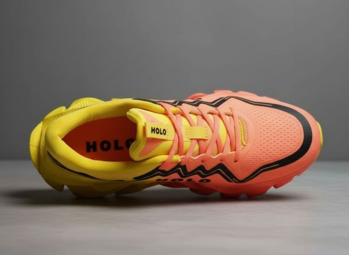 Running shoe render generated in NewArc